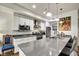 Bright kitchen featuring stainless appliances, sleek countertops, and stylish pendant lighting at 622 E 10Th St # 303, Indianapolis, IN 46202