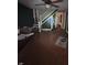 Shot of the living room, which needs some decluttering, and tidying at 630 Congress Ave, Indianapolis, IN 46208