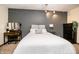 Inviting bedroom featuring a comfortable bed, natural light, and a peaceful ambiance for relaxation at 632 Ridgeview Ln, Columbus, IN 47201
