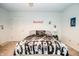 Bright bedroom with themed decor, a bed, and ample space for personalization at 632 Ridgeview Ln, Columbus, IN 47201