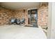 Charming front porch with rocking chairs and a welcome mat, leading to the front door at 632 Ridgeview Ln, Columbus, IN 47201