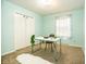Bright office with neutral colors, a desk, and a relaxing ambiance for working at 632 Ridgeview Ln, Columbus, IN 47201