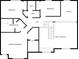Second floor layout showcasing bedrooms, bathrooms, and a primary bedroom suite at 7034 Endicott Way, Indianapolis, IN 46259