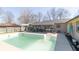 Backyard pool with patio space, perfect for gatherings and outdoor enjoyment at 918 N 700 W, Greenfield, IN 46140