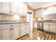 Updated kitchen featuring stainless steel appliances, and granite countertops at 9609 Highgate N Cir, Indianapolis, IN 46250