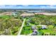Expansive aerial view of homes on large, well-manicured lots, surrounded by trees and featuring community lakes at 9879 Ruby Ct, Mooresville, IN 46158