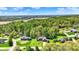 Expansive aerial view of homes surrounded by vibrant trees and manicured lawns in a peaceful community at 9879 Ruby Ct, Mooresville, IN 46158