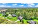 Scenic aerial view of homes in a tranquil community with mature trees and well-maintained landscaping at 9879 Ruby Ct, Mooresville, IN 46158