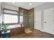 Well-lit bathroom featuring a jacuzzi tub and a glass-enclosed tiled shower at 9879 Ruby Ct, Mooresville, IN 46158