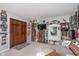 Inviting living space with curated wall decor and comfortable seating, creating a personalized atmosphere at 10518 Greenway Dr, Fishers, IN 46037