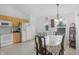 Eat-in dining area with a table and chairs plus kitchen appliances visible at 12223 Split Granite Dr, Fishers, IN 46037