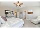 Bright main bedroom with en suite bathroom featuring large mirror and natural light at 1291 Timber Bluff Rd, Westfield, IN 46074