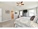 Relaxing main bedroom with plush carpeting and lots of natural light at 1291 Timber Bluff Rd, Westfield, IN 46074