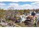 Street featuring colorful houses with well-maintained lawns and mature trees at 1417 Sturm Ave, Indianapolis, IN 46201