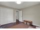 Bedroom showcasing ample closet space, natural light and a neutral color scheme at 1750 W Stop 11 Rd, Indianapolis, IN 46217