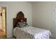 Bedroom with an antique bed and light colored walls at 18346 Piers End Dr, Noblesville, IN 46062