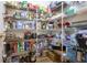 Pantry showcasing adjustable shelving for ample storage space and organization at 2390 Lakecrest Dr, Columbus, IN 47201