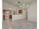 Kitchen area with tile flooring and eat-in bar top at 2755 Rylee Ct, Greenwood, IN 46143