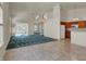 Bright open floor plan with combined living and kitchen areas at 2755 Rylee Ct, Greenwood, IN 46143