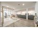 Finished basement with a play area and gym equipment, perfect for entertainment and fitness at 3165 Hazel Foster W Ct, Carmel, IN 46033