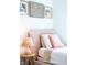 Bedroom with a bed, side table, and abstract wall art for a unique space at 3165 Hazel Foster W Ct, Carmel, IN 46033