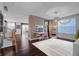 Open concept living space with beautiful hardwood floors and lots of natural light at 4285 Nottinghill Dr, Avon, IN 46123