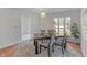Charming dining room boasts natural light and elegant furnishings at 5917 Camelback Ct, Indianapolis, IN 46250