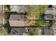 Aerial view of a well-maintained home featuring a newly built backyard deck at 601 Wallace Ave, Indianapolis, IN 46201