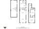 Detailed floor plan showcasing room layouts and dimensions for each floor at 601 Wallace Ave, Indianapolis, IN 46201