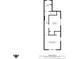 Detailed floor plan showcases the layout of bathroom, hall, bedroom, and Primary bedroom, including dimensions at 601 Wallace Ave, Indianapolis, IN 46201