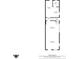 Detailed floor plan showcases the layout of kitchen, dining area, living room, and laundry, including dimensions at 601 Wallace Ave, Indianapolis, IN 46201