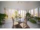 Sunlit breakfast nook surrounded by large windows with views of the outdoors at 6013 Yellow Birch Ct, Avon, IN 46123