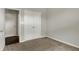 Bedroom with closet and carpet flooring at 6026 Rockdell Dr, Indianapolis, IN 46237