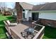 Outdoor seating on this deck is perfect for relaxation and entertaining at 6276 Quail Rdg W Dr, Plainfield, IN 46168