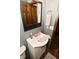 Bathroom with modern fixtures and cabinets at 6276 Quail Rdg W Dr, Plainfield, IN 46168