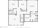 Second floor floor plan showing bedrooms, closets, and bathrooms at 6681 Keepsake Dr, Whitestown, IN 46075