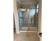 Bathroom featuring a tiled glass shower with a sliding door at 799 Rose Garden Way, Westfield, IN 46074