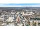 Aerial view showcasing the neighborhood's proximity to Fort Benjamin Harrison State Park at 8717 Vintner Ct, Indianapolis, IN 46256