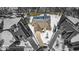 Aerial view of the house showing the lot and surrounding houses at 8717 Vintner Ct, Indianapolis, IN 46256