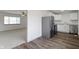 Modern kitchen with stainless steel appliances and ample cabinet space at 8745 Big Bend Rd, Martinsville, IN 46151