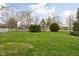 Spacious yard showcasing the property's generous outdoor space and green lawn at 89 E Walnut St, Fountaintown, IN 46130
