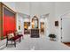 Spacious foyer with high ceilings, decorative accents, and tile flooring at 958 Tamarack Cir N Dr, Indianapolis, IN 46260