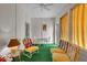 Charming sunroom with views, great seating, and lots of natural light at 958 Tamarack Cir N Dr, Indianapolis, IN 46260