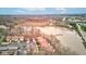 Aerial view showing the lake access, nearby park and apartment complex at 102 Knoll Ct # D, Noblesville, IN 46062