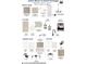 The Selections Sheet shows options for flooring, chandeliers, backsplash, and hardware at 12009 Jeff Ct, Noblesville, IN 46060