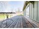 The home features a wooden deck for outdoor enjoyment at 12566 S Hillview Dr, Columbus, IN 47201