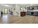 Open-concept living space with hardwood floors and abundant natural light at 14019 Colville Cir, Carmel, IN 46033