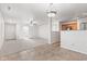 Open concept floorplan from living room to dining room and kitchen at 14317 Banister Dr, Noblesville, IN 46060