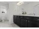 Bright bathroom featuring modern fixtures, granite countertops, and elegant cabinetry at 1444 Waterleaf Dr, Westfield, IN 46074