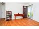Inviting entryway with hardwood floors, a decorative door, and ample natural light at 16471 E 196Th St, Noblesville, IN 46060